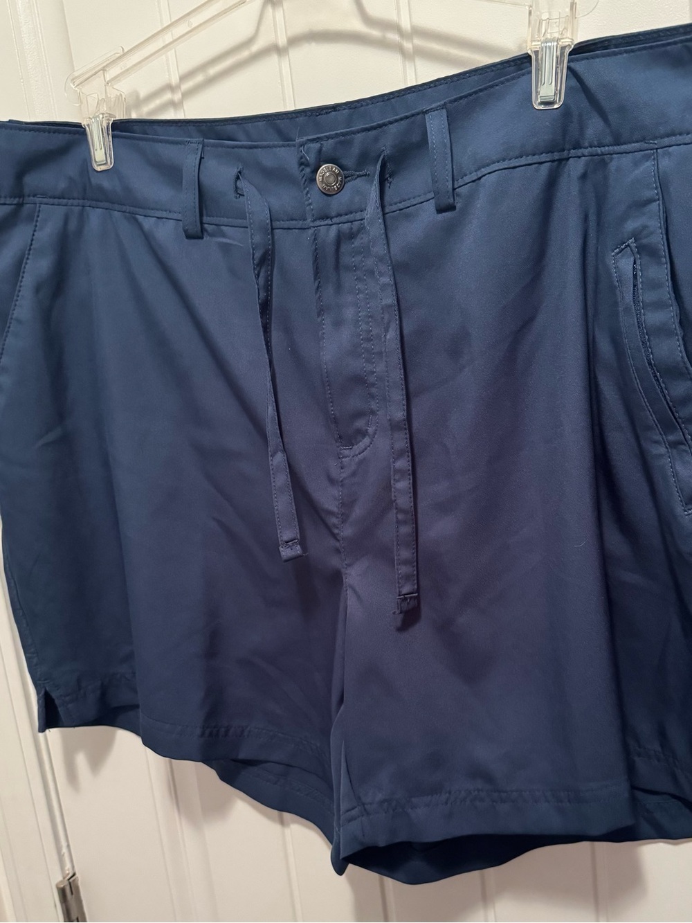 Magellan Outdoors Navy Drawstring Bermuda Shorts